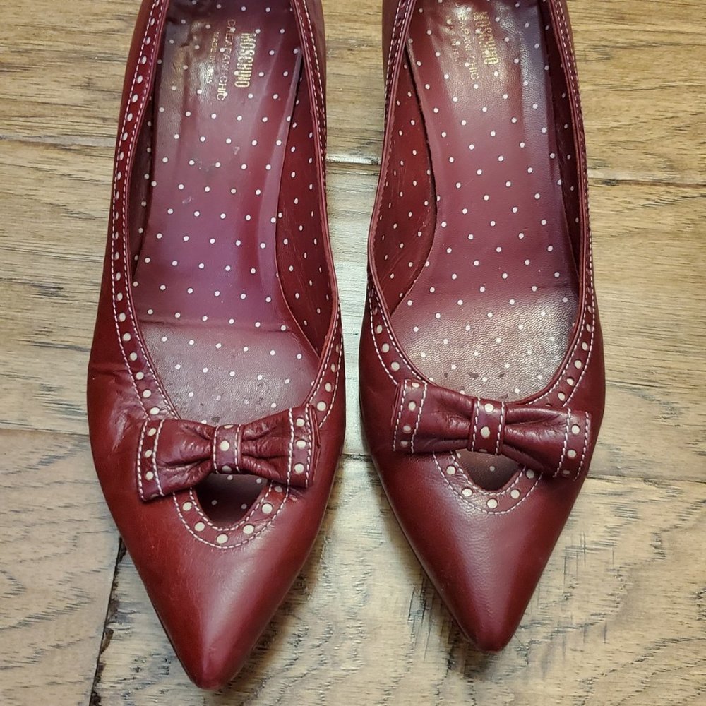 COPY - women moschino shoes kitten heel